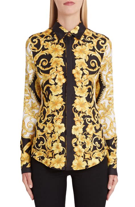 versace ladies tops